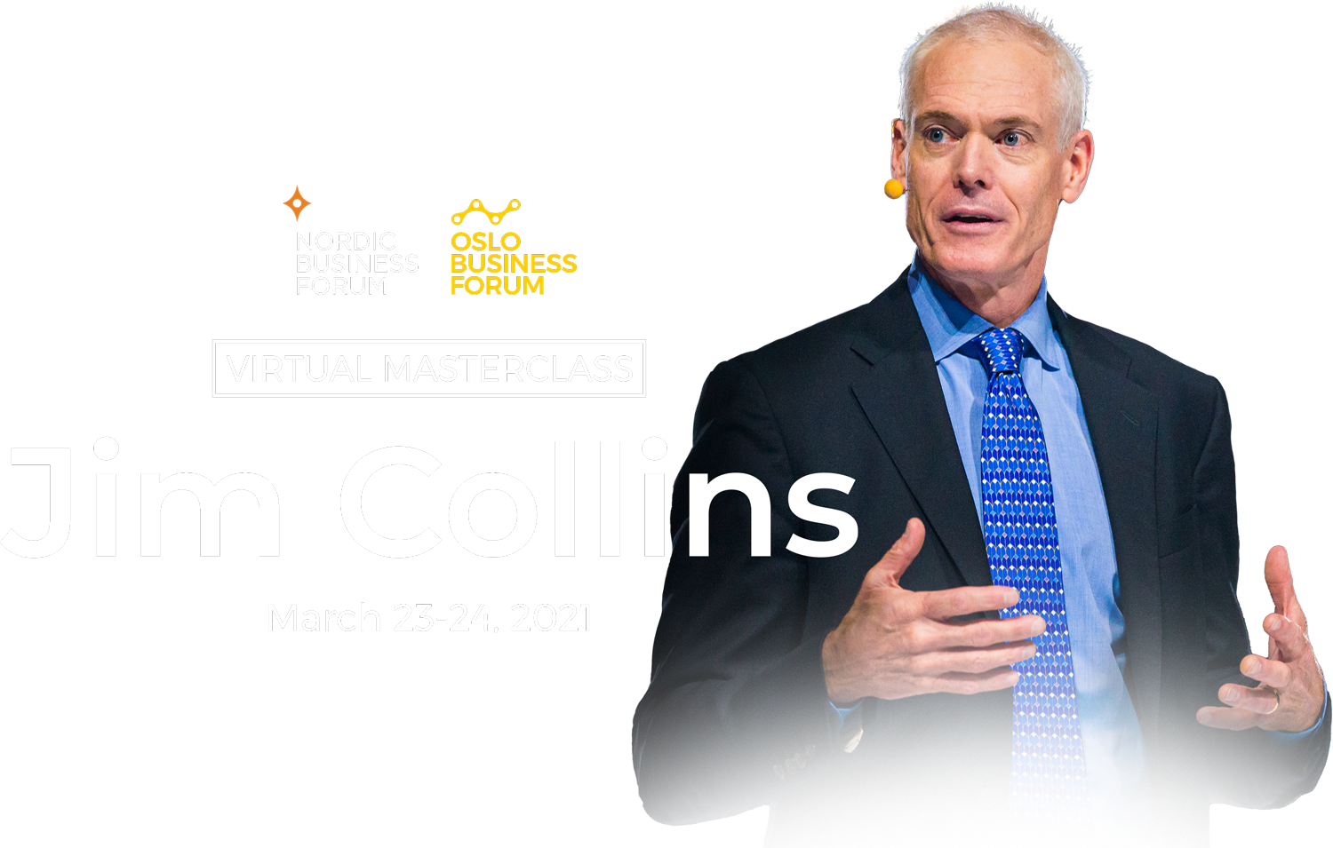Just like being there: virtual venue for 2021 Jim Collins global event
